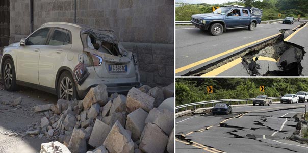 ¿Qué hacer si estás en un automóvil durante un sismo?