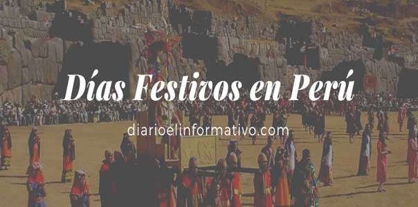 Días Festivos en Perú