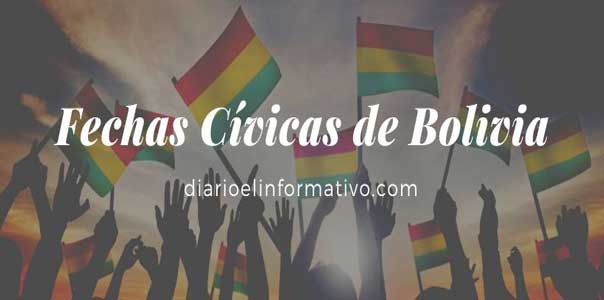 Fechas Cívicas en Bolivia
