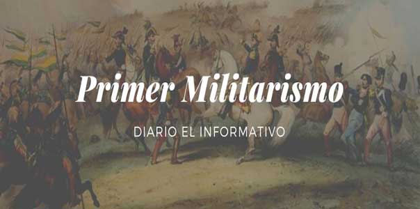 Primer militarismo o militarismo de la victoria.
