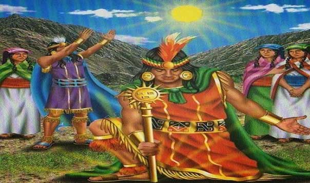"La leyenda de Manco Cápac y Mama Ocllo" también conocida como la "leyenda del lago Titicaca".