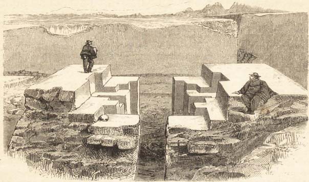 Ruinas de necrópolis Chimú. (Cementerio Chimú).